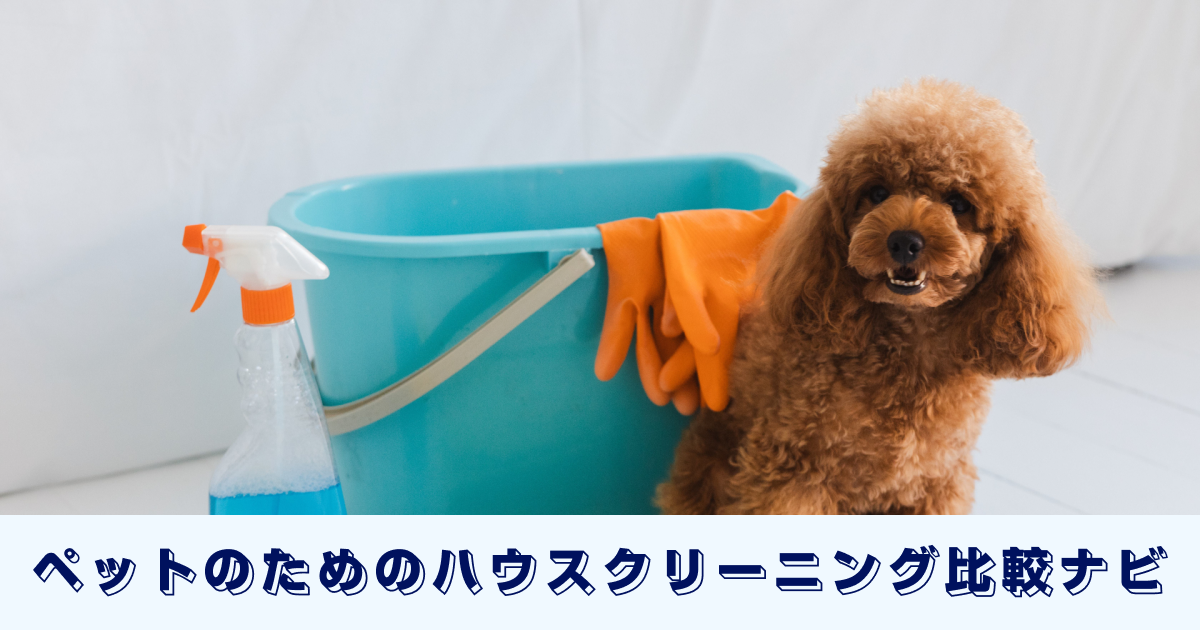 ペットのためのハウスクリーニング比較ナビ